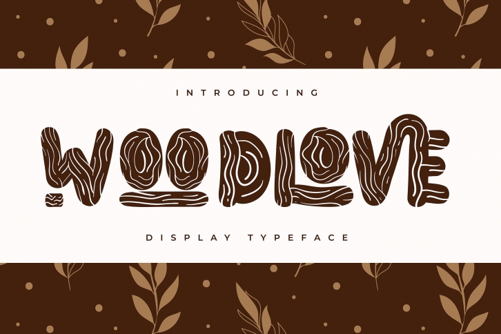 Woodlove | Display Typeface Font Download
