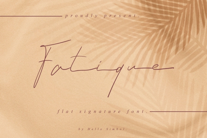 Fatique Font Download