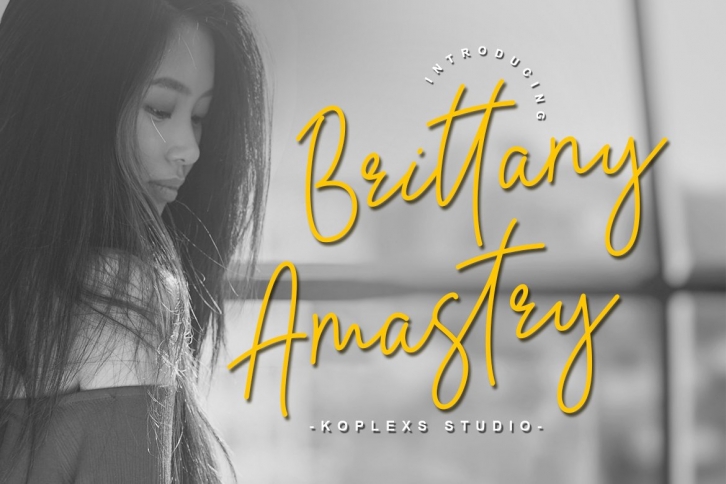 Brittany Amastry Font Download