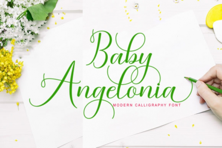 Baby Angelonia Font Download