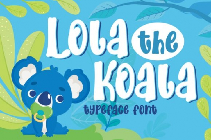 Lola the Koala Font Download