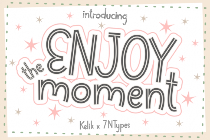 Enjoy the Moment Font Download