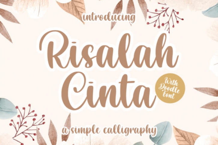 Risalah Cinta Font Download