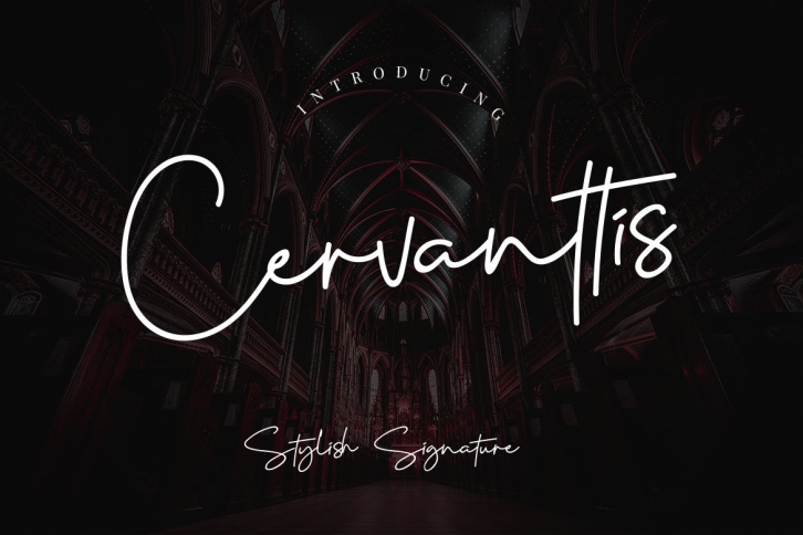 Cervanttis Signature Script Font Download