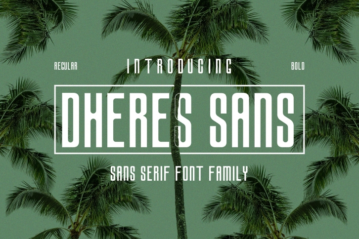 DHERES SANS FONT FAMILY - SANS SERIF Font Download