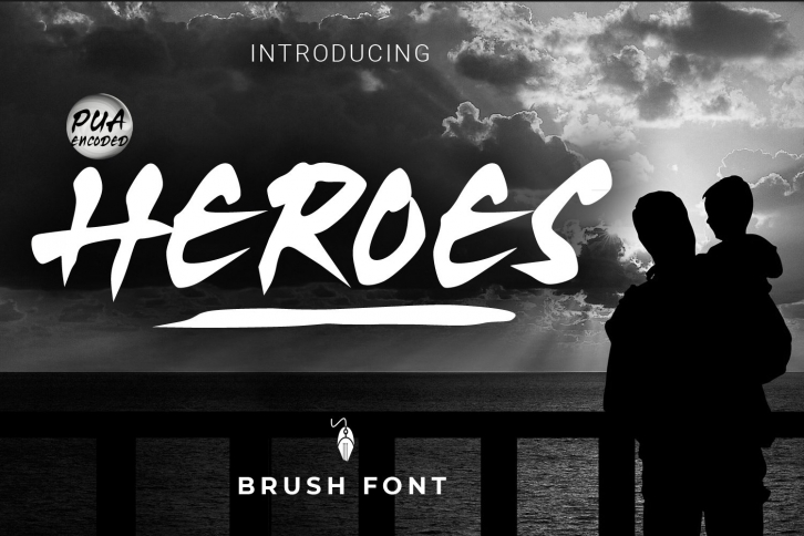 WEB FONT | Heroes Font Font Download