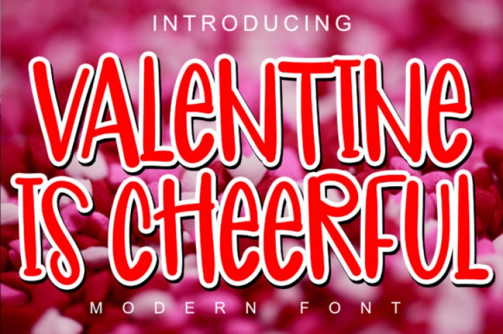 Valentine is Cheerful Font Download