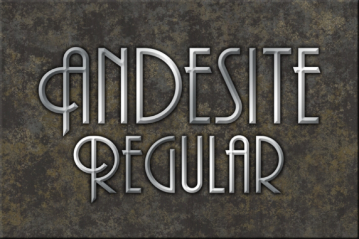 Andesite Regular Font Download