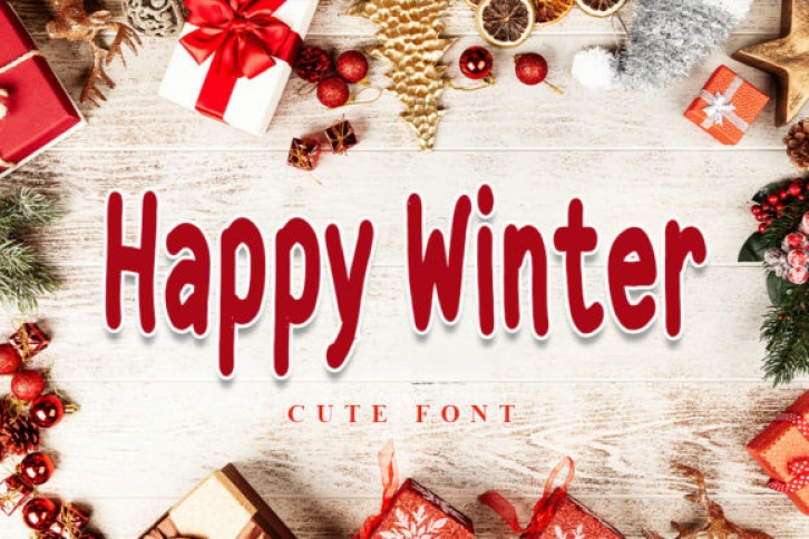 Happy Winter Font Download