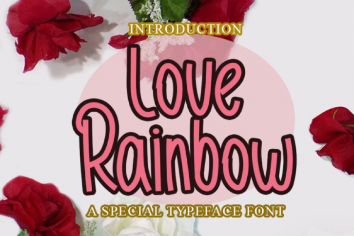 Love Rainbow Font Download