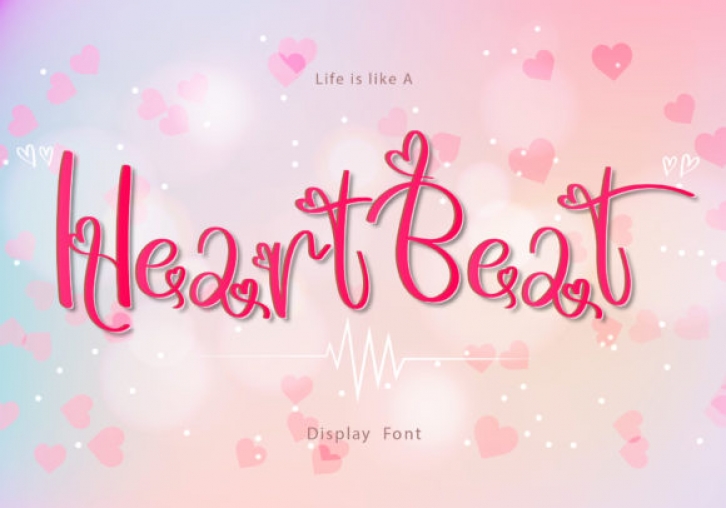 Heart Beat Font Download