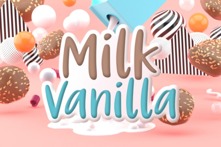 Milk Vanilla Font Download