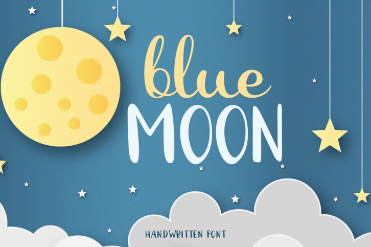 Blue Moon Font Download