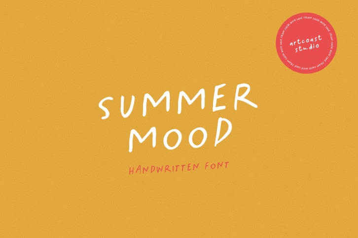 Summer Mood - Handwritten Font Font Download