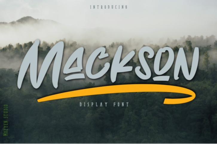 Mackson Font Download