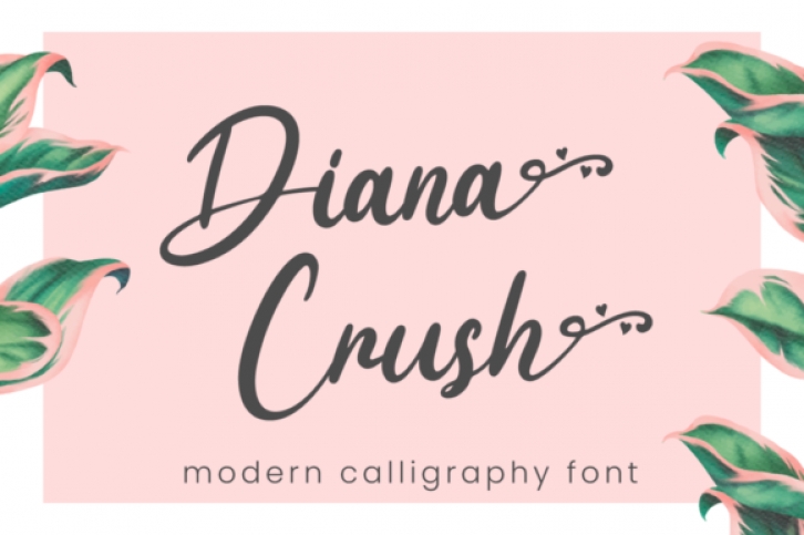 Diana Crush Font Download