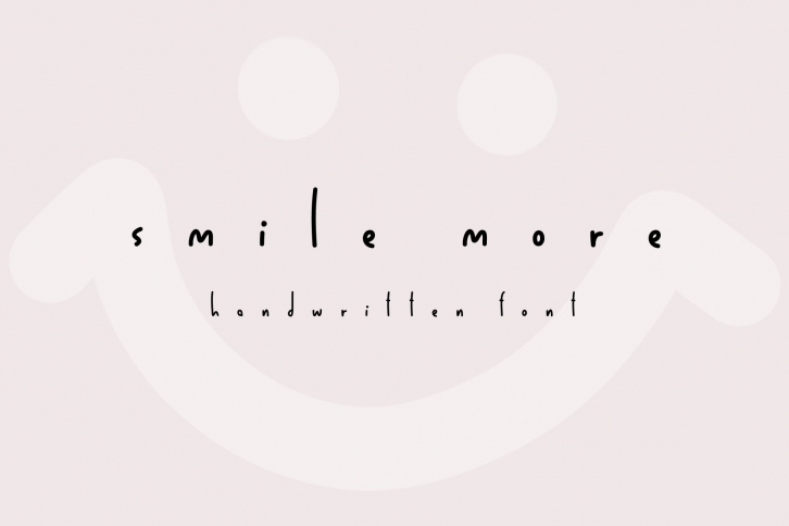 Smile more Font Download