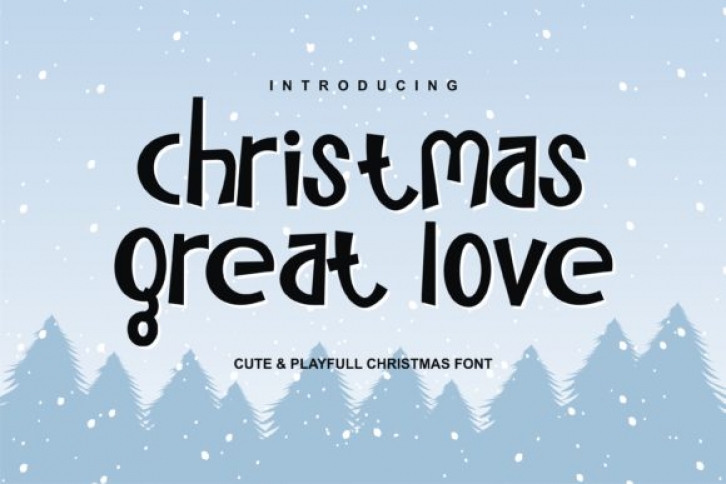 Christmas Great Love Font Download