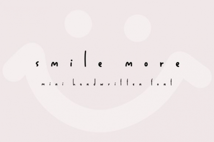 Smile More Font Download