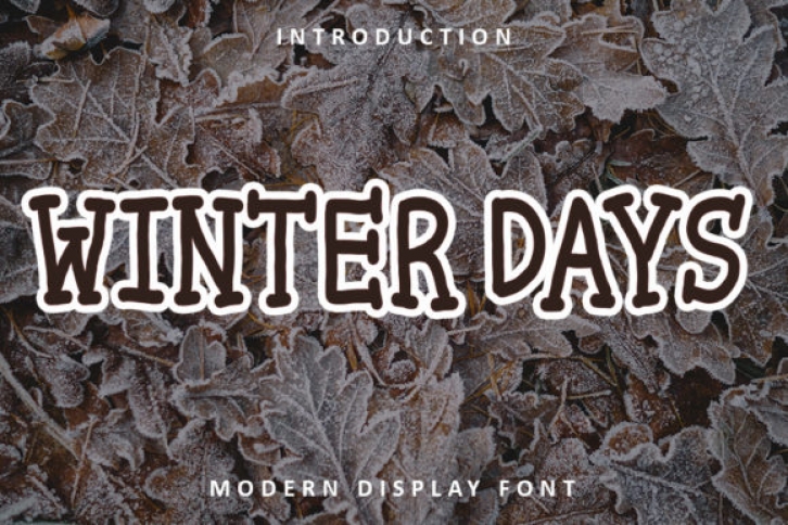 Winter Days Font Download