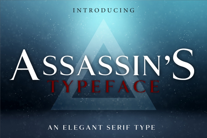 ASSASSIN'S - An Elegant Typeface Font Download