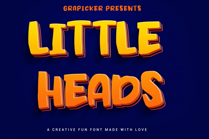 Little Heads Font Download