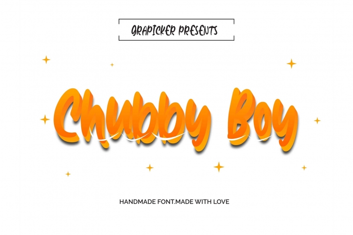 Chubby Boy Font Download