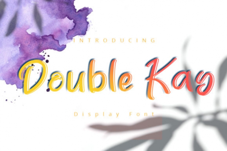 Double Kay Font Download