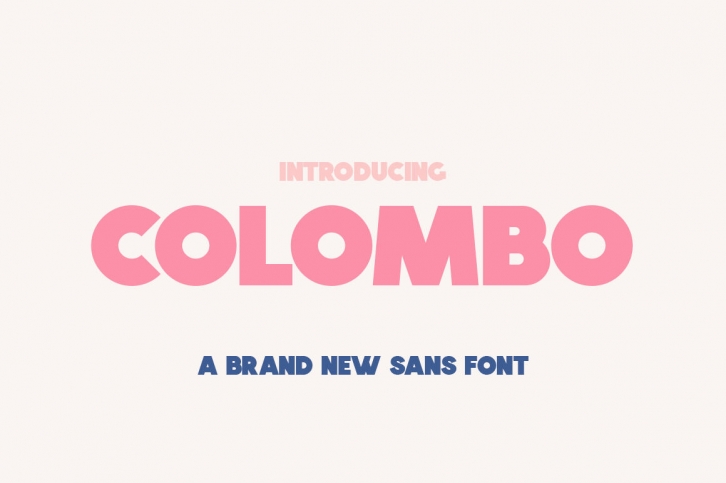 Colombo Sans Font Download