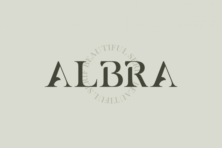 ALBRA - A Beautiful Serif Font Download