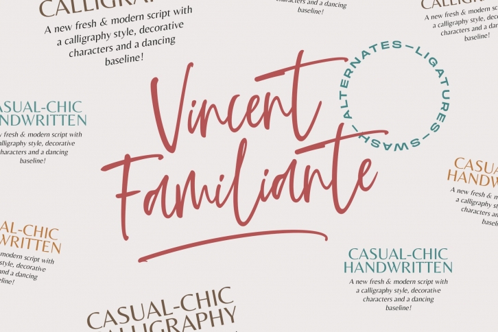 Vincent Familiante Font Download