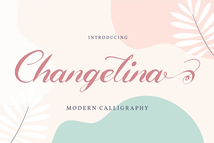 Changelina | Modern Calligraphy Font Font Download