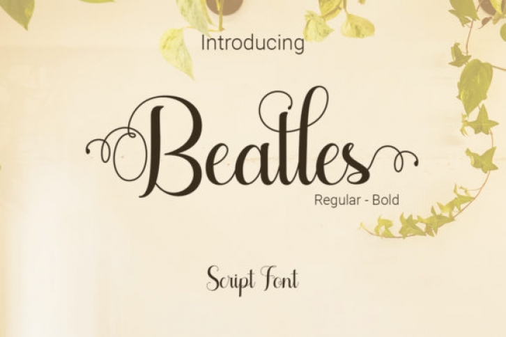 Beatles Font Download