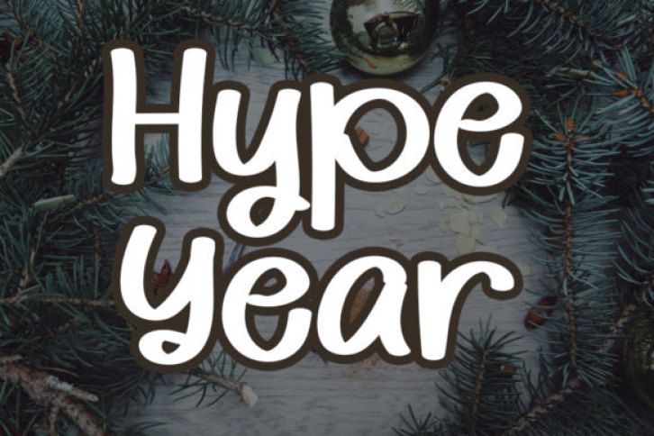 Hype Year Font Download