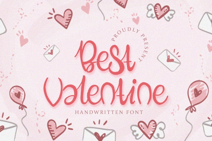 Best Valentine - Handwritten Font Font Download