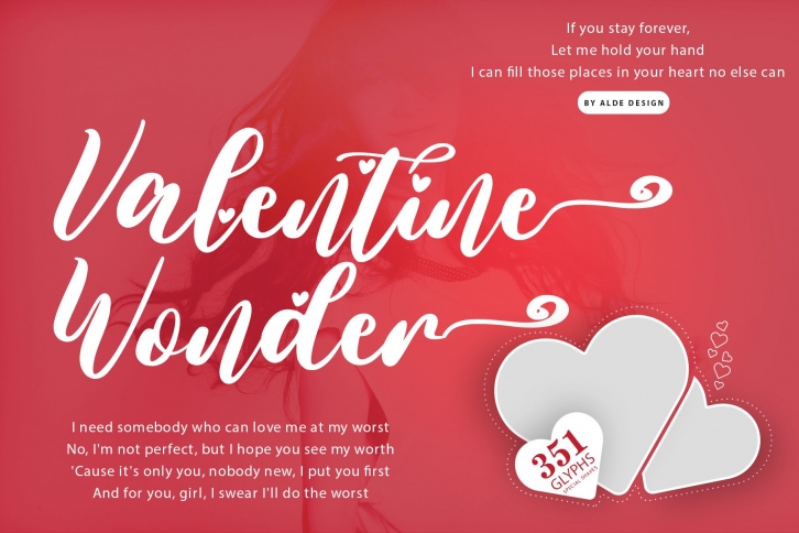 Valentine Wonder - WEB FONT Font Download