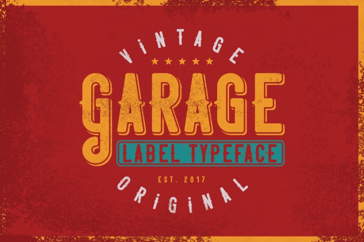 Garage Typeface Font Download