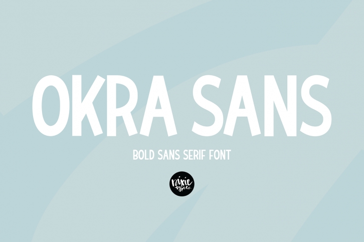 OKRA SANS Bold Sans Serif Font Font Download