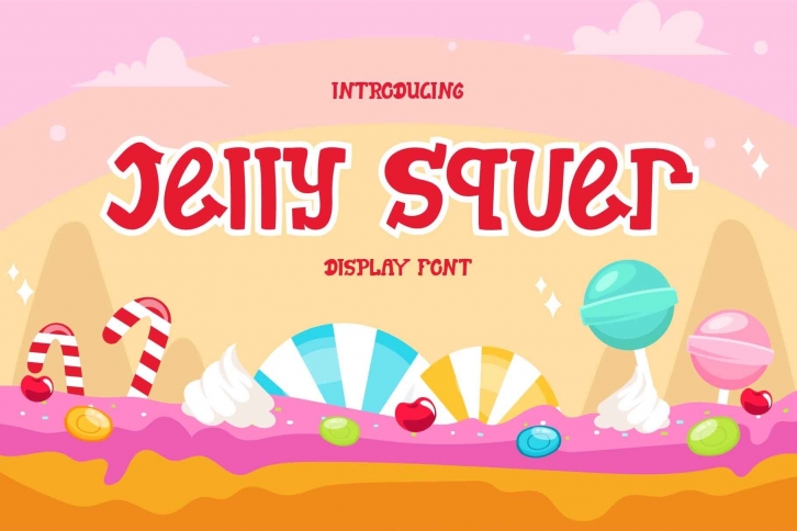 Jelly Squer Font Download