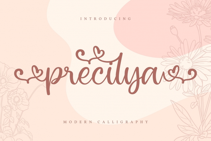 Precilya | Modern Calligraphy Font Font Download