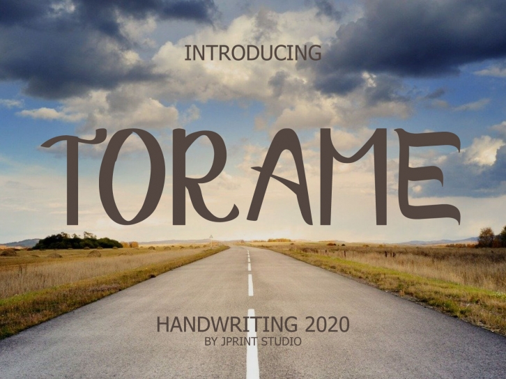 Torame Handwriting Font Font Download