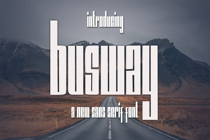 busway Font Download