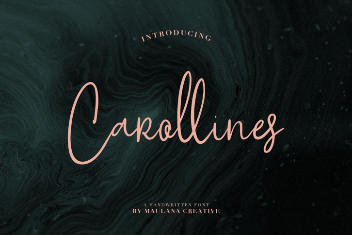 Carollines Script Font Font Download