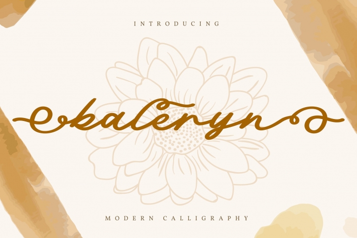 Baleryn | Modern Calligraphy Font Font Download