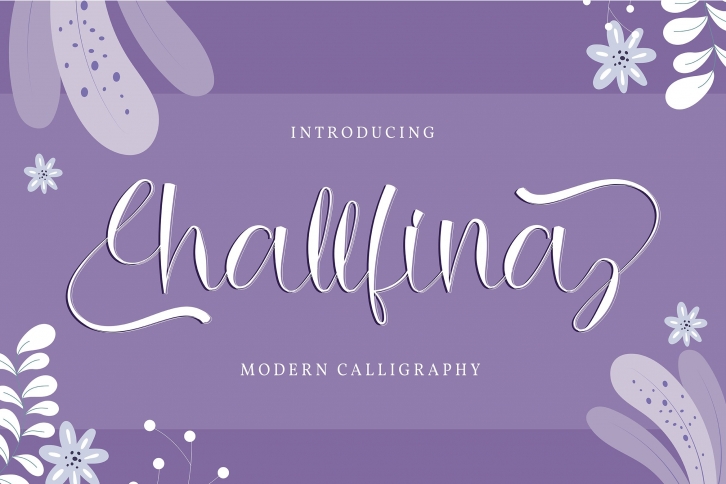 Hallfina | Modern Calligraphy Font Font Download