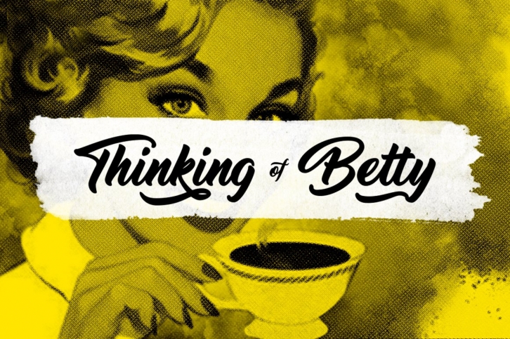 Thinking Of Betty Font Download