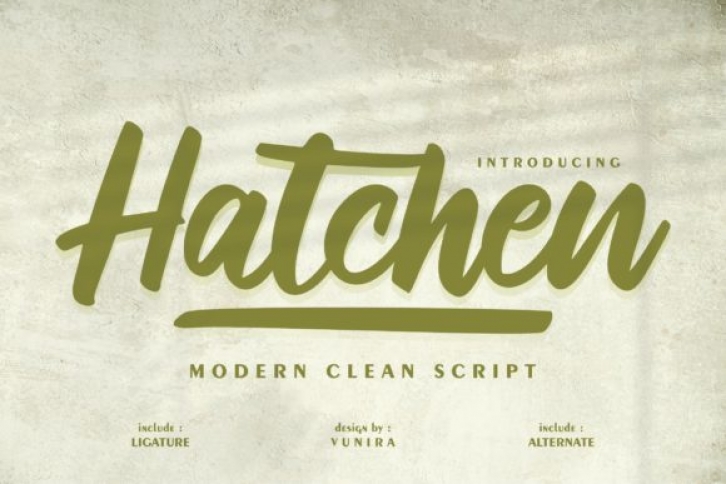Hatchen Font Download