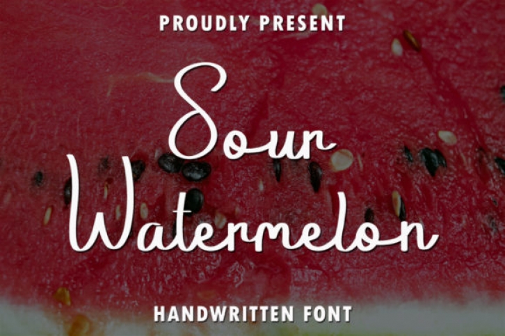 Sour Watermelon Font Download