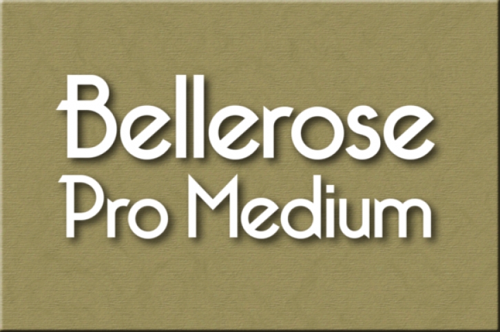 Bellerose Font Download
