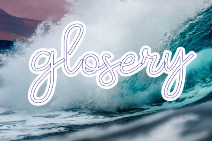 Glosery Font Download